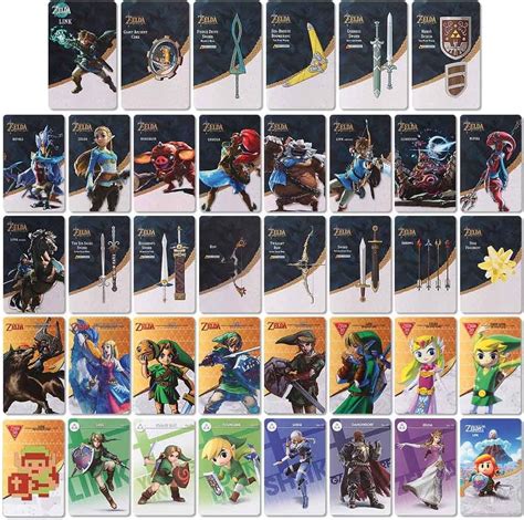 zelda nfc cards which is which|amazon zelda amiibo cards.